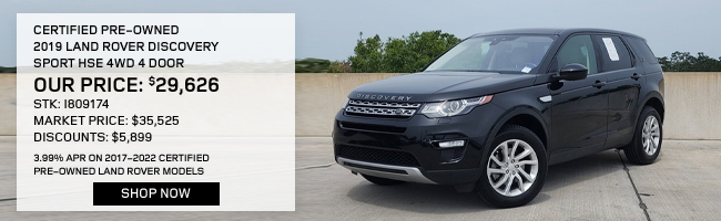 certified pre-owned - 2019 Land Rover Discovery Sport