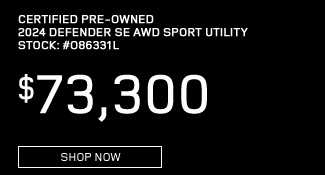 certified used 2024 land rover defender se