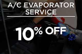 Service offer A/C Evaporator