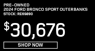 Pre-Owned 2024 Ford Bronco Sport OuterBanks