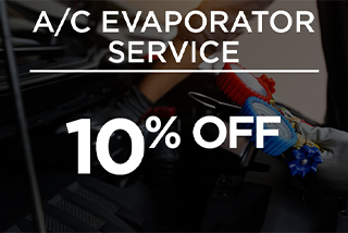 Service offer A/C Evaporator