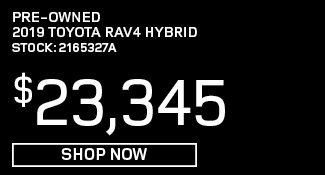 used 2019 toyota rav4 hybrid xse