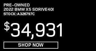 used 2021 BMW X5 sDrive40i