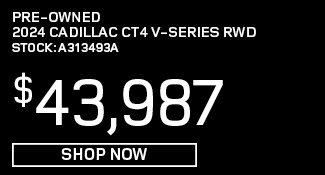 Pre-Owned 2024 Cadillac CT4 V-Series RWD
