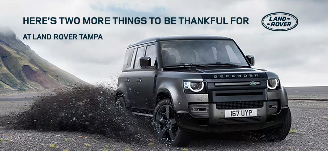 Brevity is the soul wit - Experience the lifestyle at Land Rover Tampa