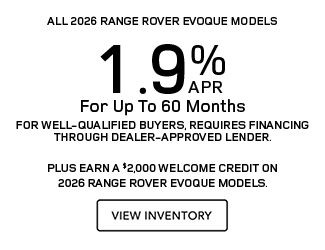 2026 Range Rover models offer