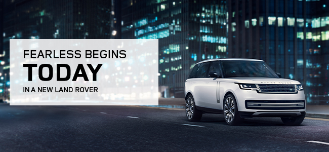 Fearless begins today in a new Land Rover