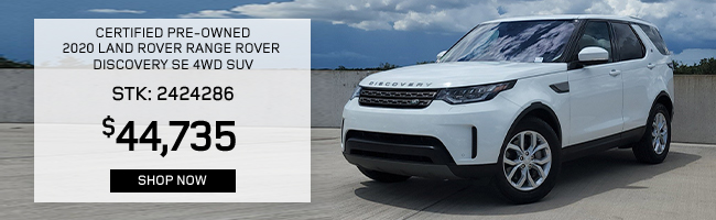 certified pre-owned 2019 Land Rover Range Rover Discovery