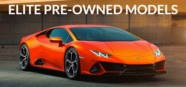 Elite pre-owned models