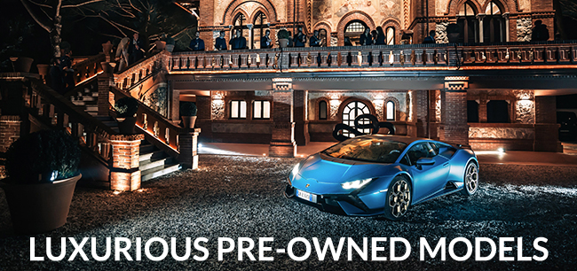luxorious pre-owned models
