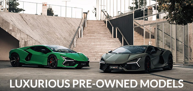 luxorious pre-owned models