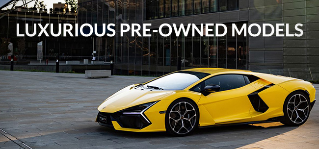 luxurious pre-owned models