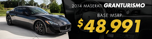2014 Maserati GranTurismo