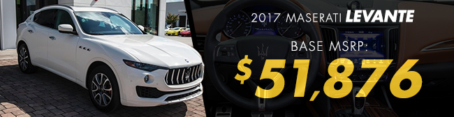 2017 Maserati Levante