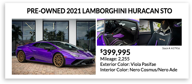 pre-owned Lamborghini