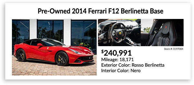 pre-owned Lamborghini