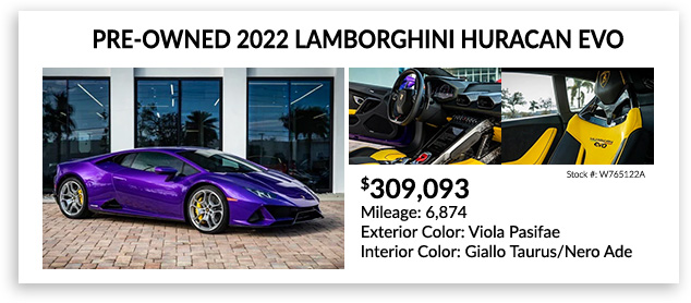 pre-owned Lamborghini