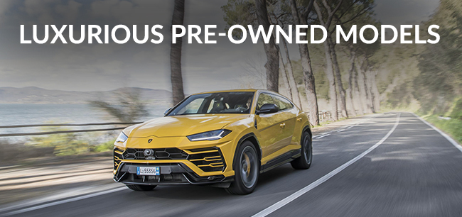 luxurious pre-owned models