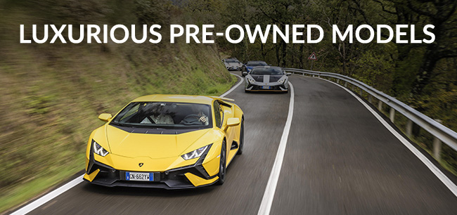 luxurious pre-owned models