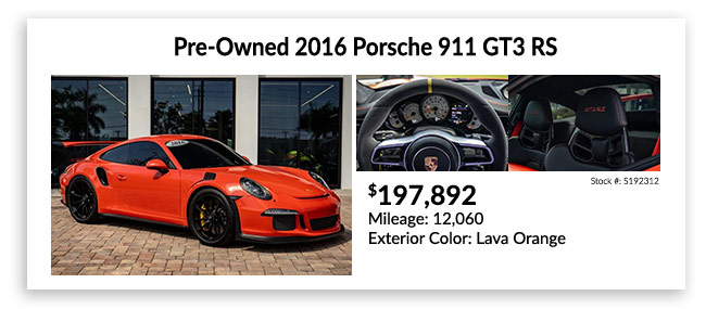 pre-owned 2016 Porsche 911