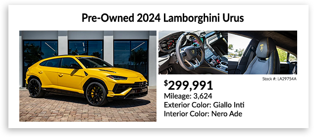pre-owned 2023 Lamborghini Huracan Tecnica
