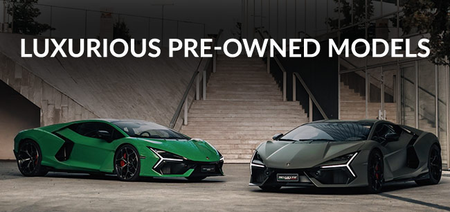 luxurious pre-owned models