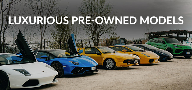luxurious pre-owned models