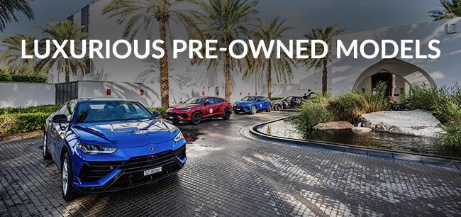 luxurious pre-owned models