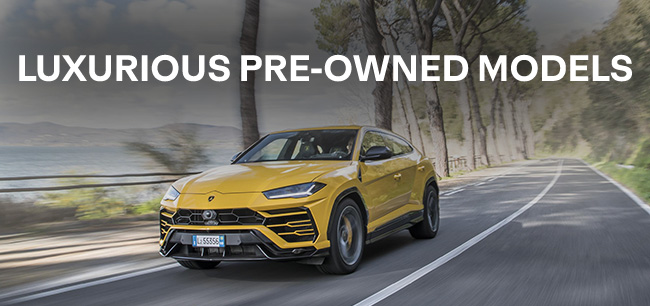 luxurious pre-owned models