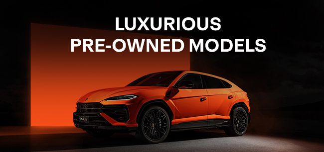 luxurious pre-owned models