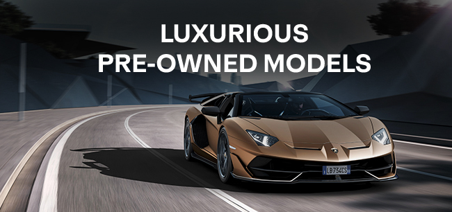luxurious pre-owned models