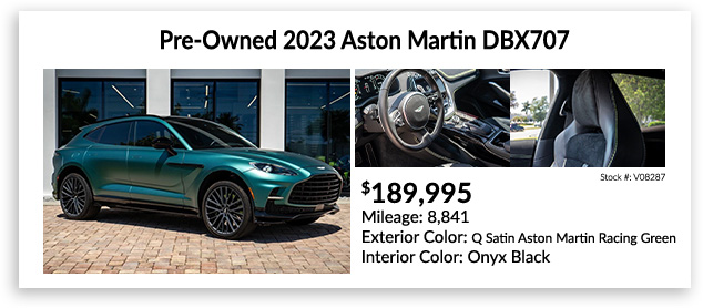 Pre-Owned 2023 Aston Martin DBX707