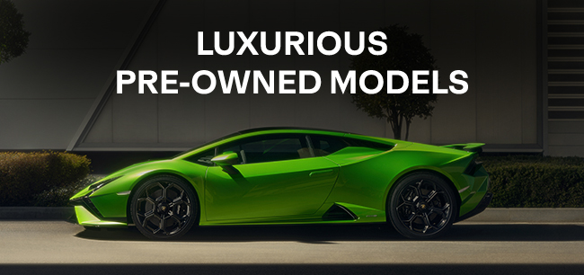 luxurious pre-owned models