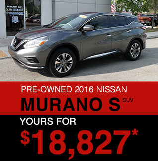 2016 Nissan Murano S SUV