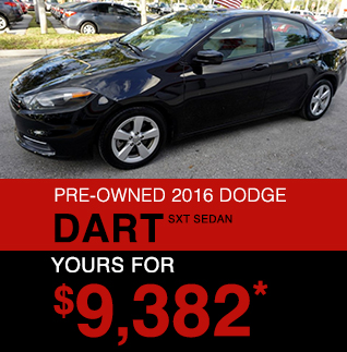 2016 Dodge Dart SXT Sedan