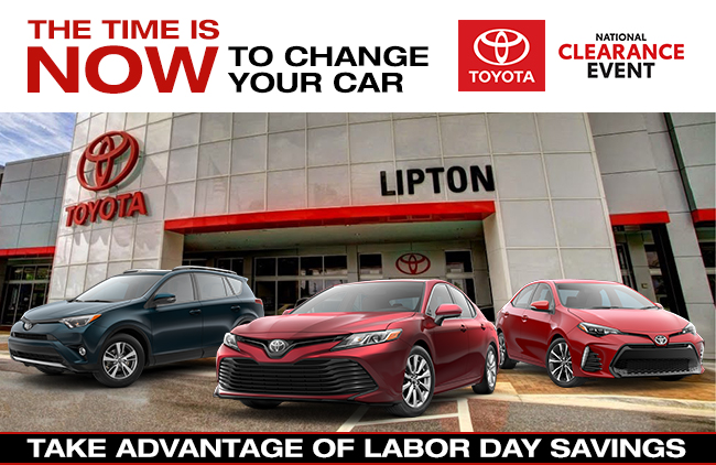 The Time Is Now To Change Your Car. Take Advantage Of Labor Day Savings