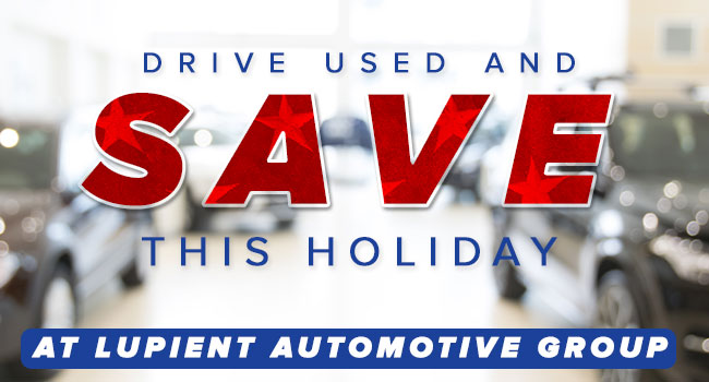 Drive Used And Save This Holiday