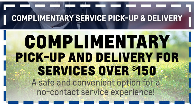 special service offer from Lupient Chevrolet