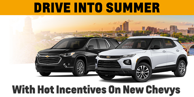 Drive Into Summer With Hot Incentives On New Chevys