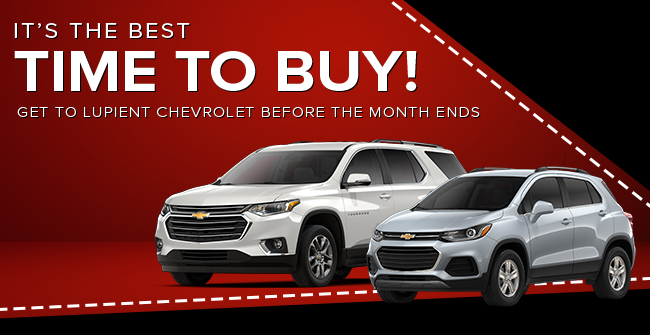 Get To Lupient Chevrolet Before The Month Ends