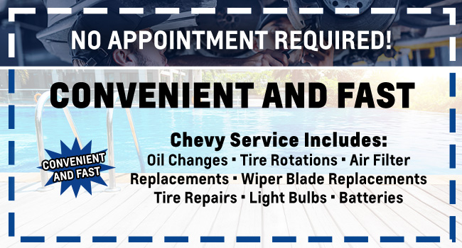 service offer from Lupient Chevrolet
