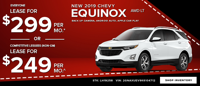 2019 CHEVY EQUINOX AWD LT