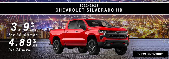 special apr on 2022-2023 Chevrolet Silverado HD