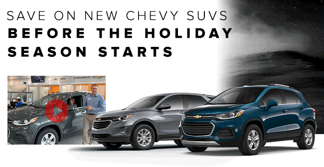  Save On New Chevy SUVs