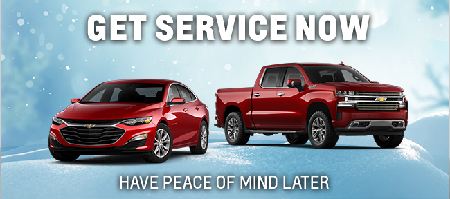 Get service now - have peace of mind later