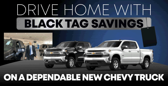 Drive Home With Black Tag Savings