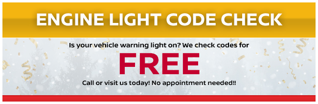 Free Engine Light Code Check