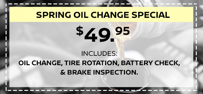 Spring Oil Change Special