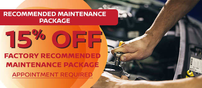 FACTORY RECOMMENDED MAINTENANCE PACKAGE