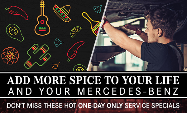 Add More Spice To Your Life And Your Mercedes-Benz